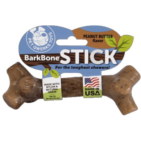 Pet Qwerks BarkBone Stick Peanut Butter