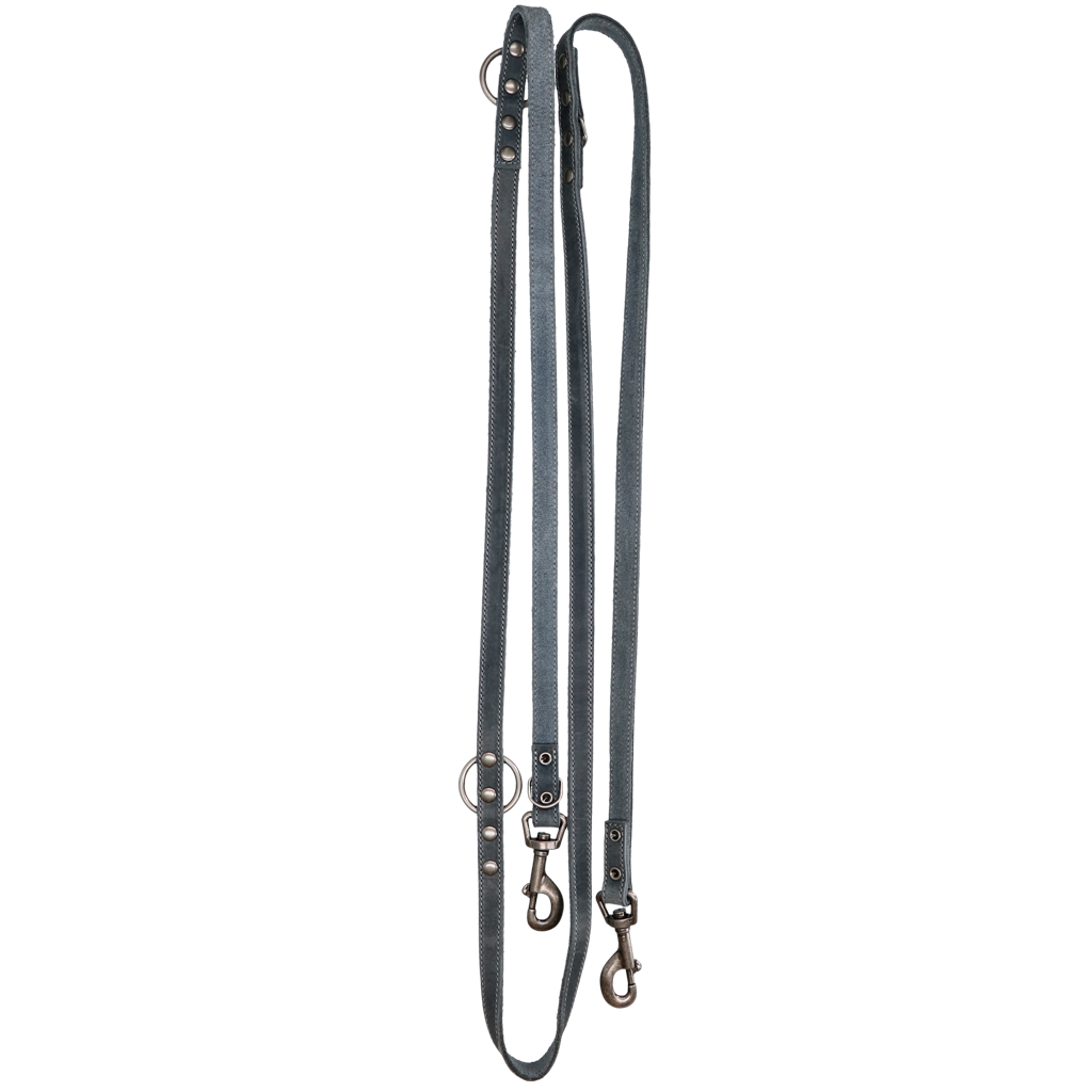Spotted! Pro Leren Trainingslijn Grijs 250cm - Afbeelding 3