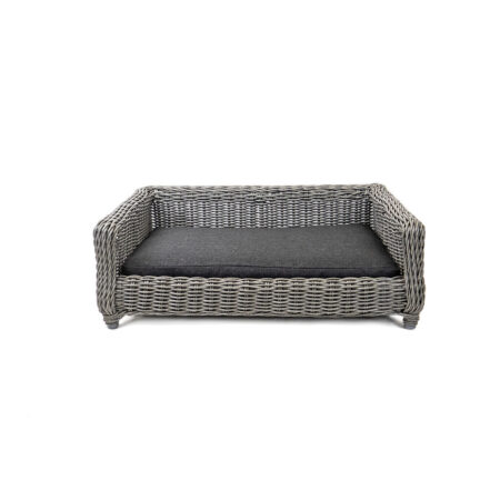 Let's Sleep Cozy Basket Rieten Hondenmand Antraciet