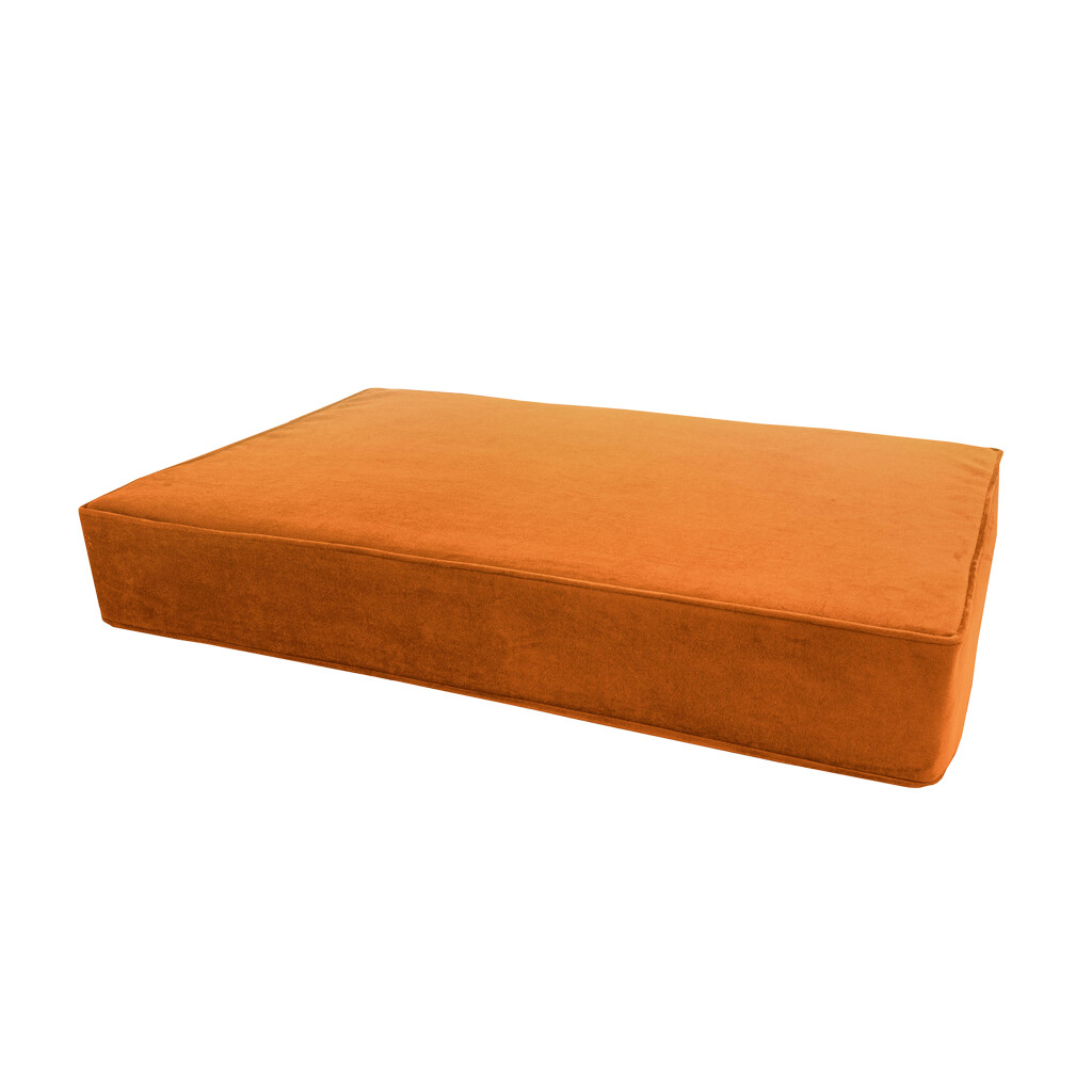 Madison Orthopedisch kussen Velvet oranje