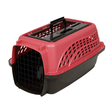 Petmate 2 Door Top Load Kennel XS Pink