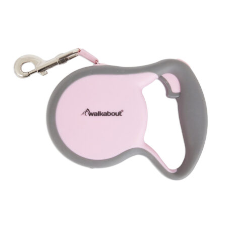 Walkabout Retractable Leash Roze